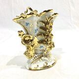 Porcelain Bridal Vase Old Paris 19th century