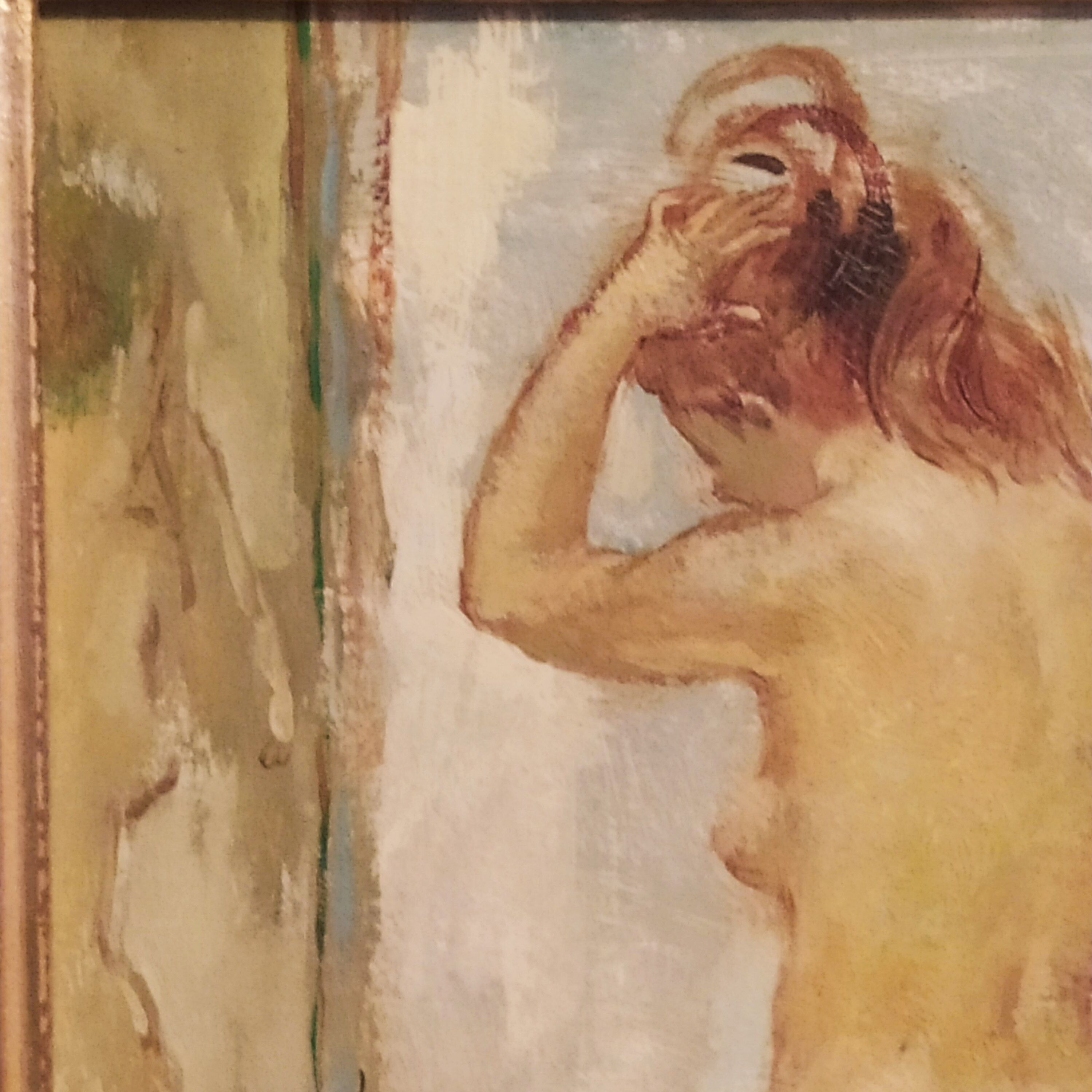 Femme nue devant sonmiroir Maryse Ducaire Roque (1911-1992)