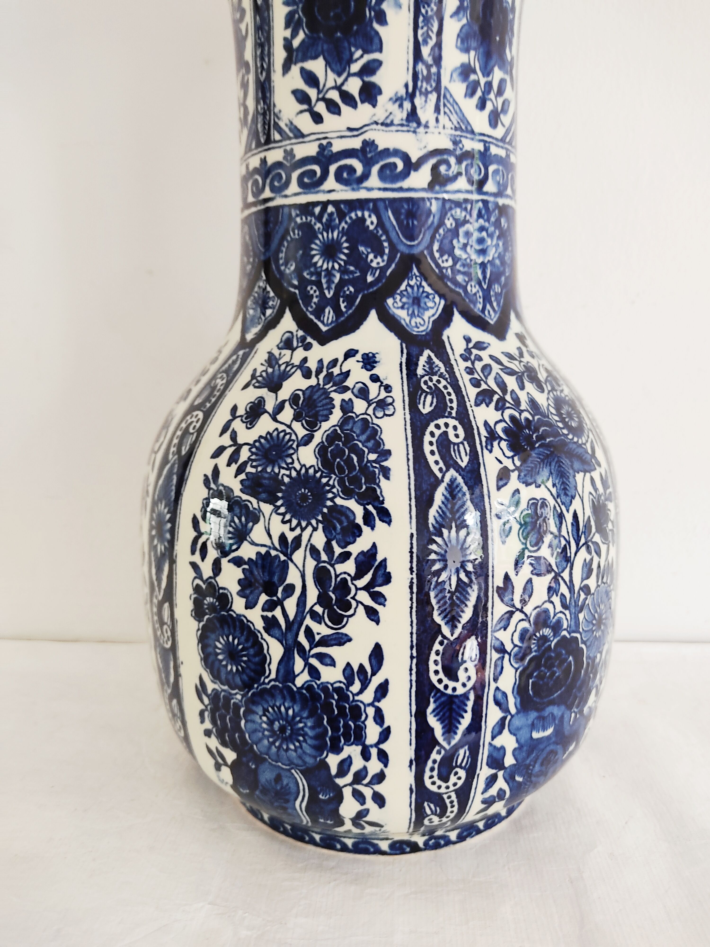 Vase Boch modèle Delfts