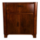 Cabinet audio Art Déco avec tiroir coulissant