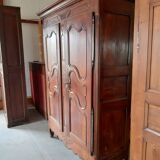 Wardrobe Louis XV merisier