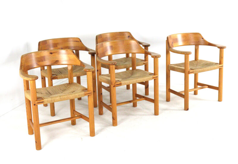 Ensemble de 5 chaises Rainer Daumiller pour Hirtshals Savværk.
