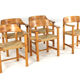 Ensemble de 5 chaises Rainer Daumiller pour Hirtshals Savværk.