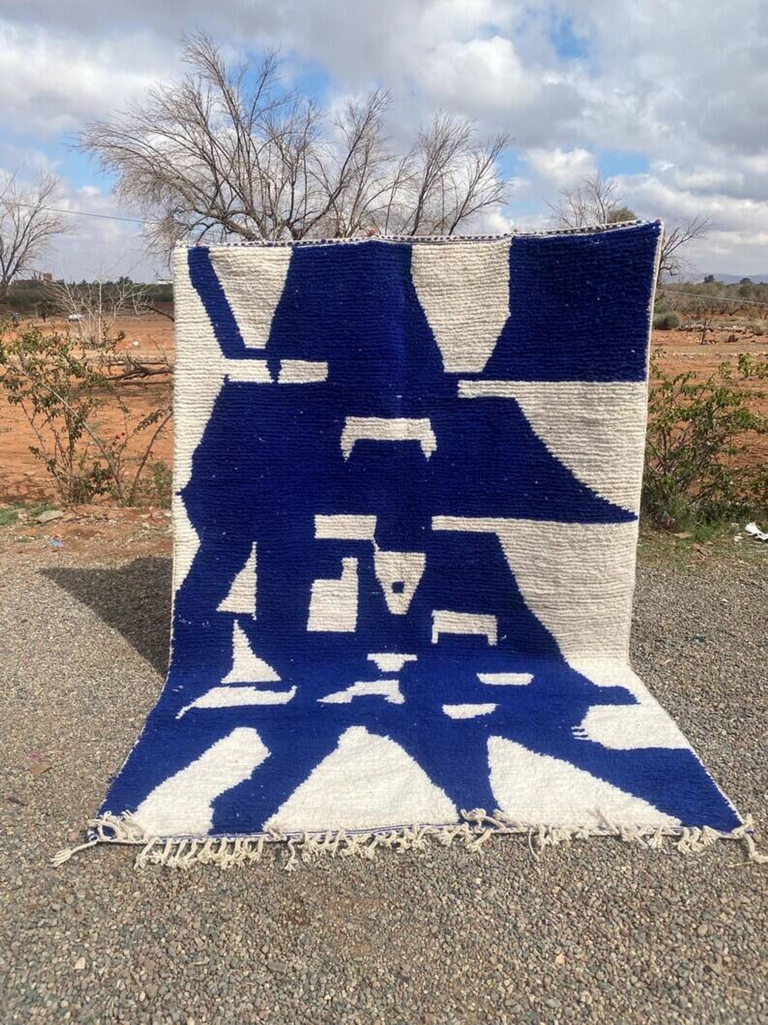 Tapis marocain décoré 200cmx300cm