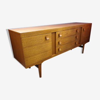 Sideboard en teck du milieu du siècle