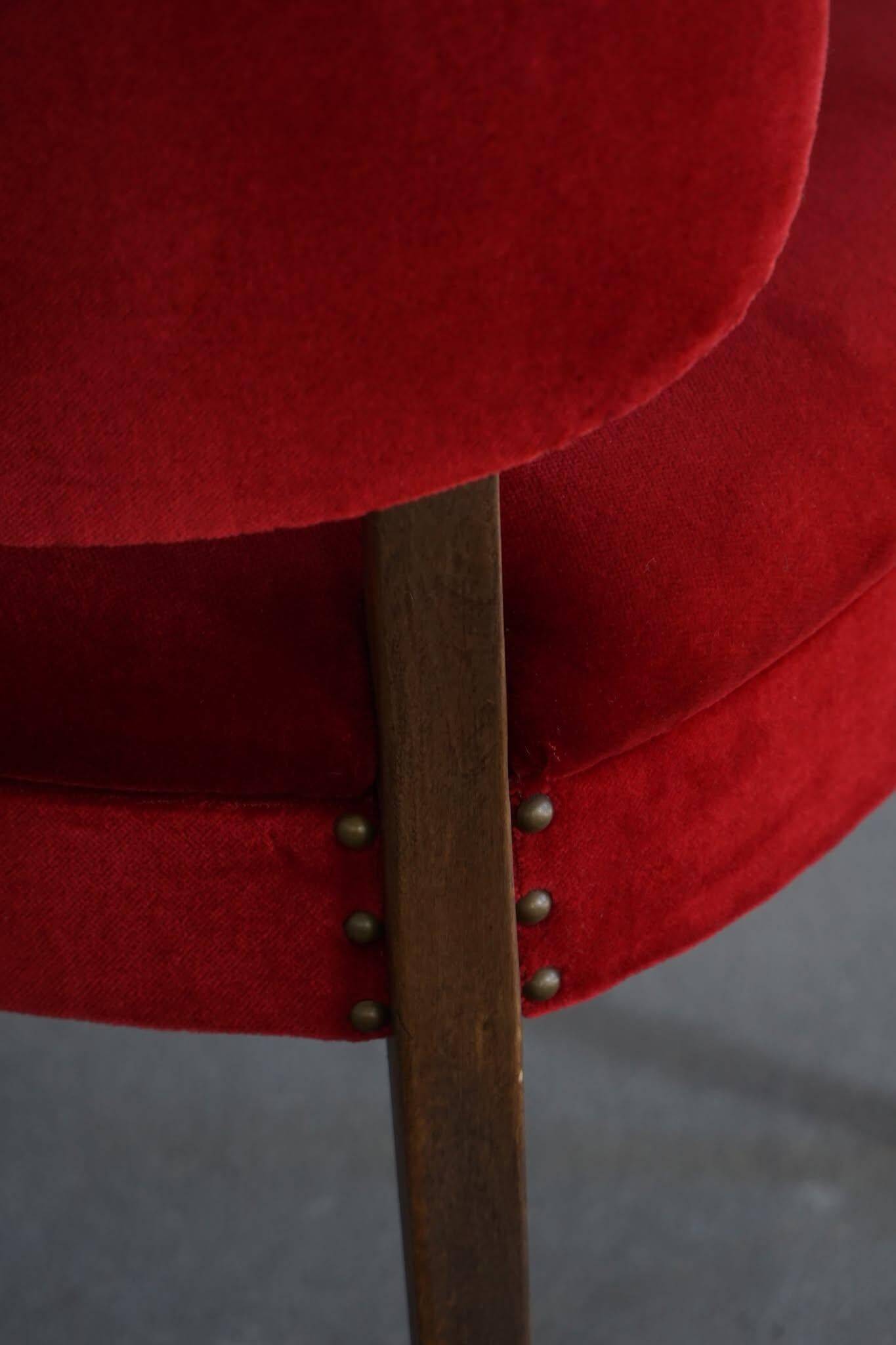 Pair of armchairs Gunnar Thalberg “Vilstol 205”, Modern Scandinavian from the 1950s.