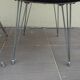 Paire de chaises SIF pieds Eiffel vintage
