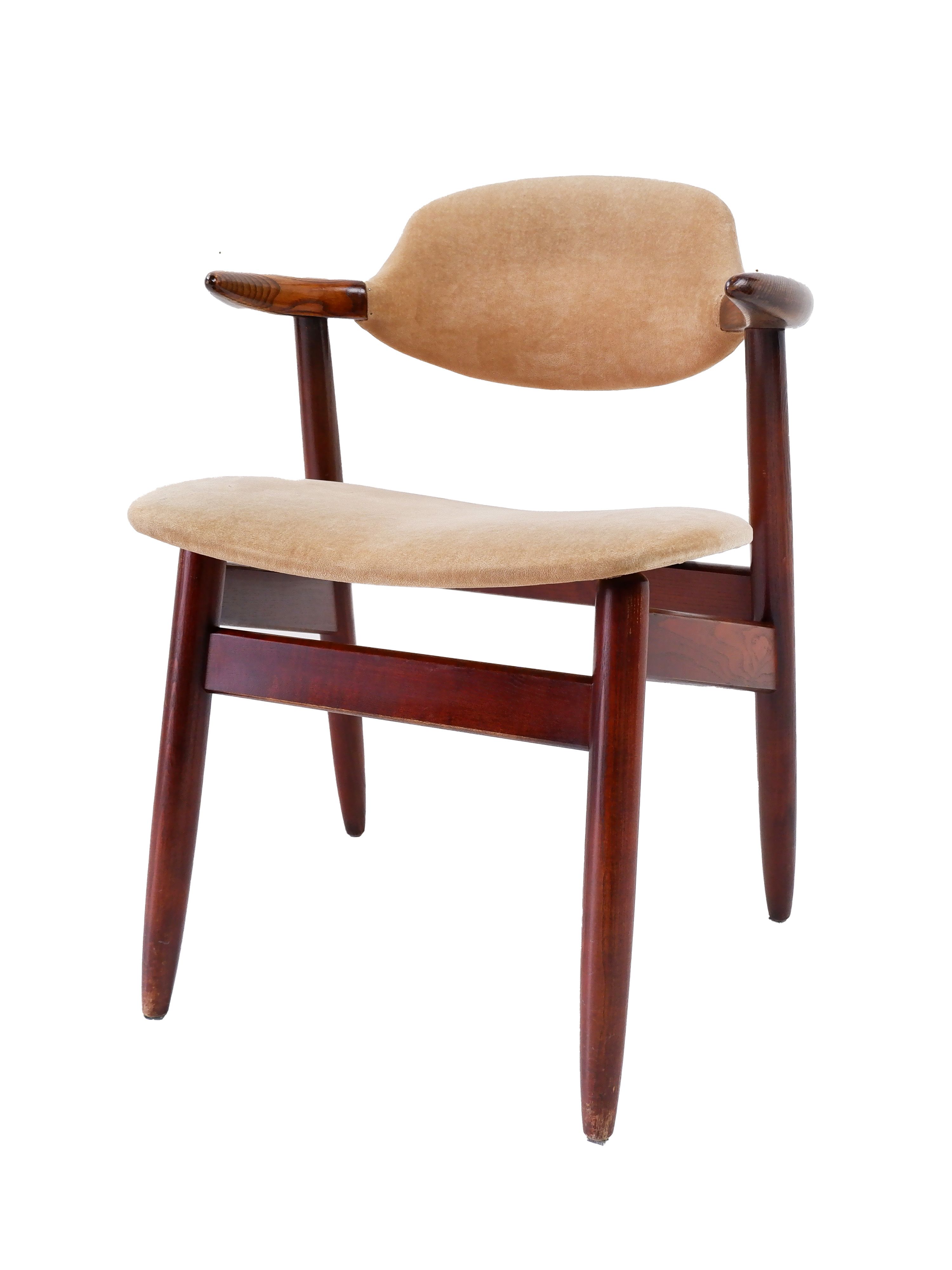 Vintage cow horn chair by Tijsseling, 1960s
