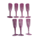 Vintage crystal flutes