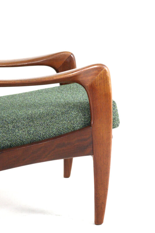De Ster armchair ladies model - dutch mid century modern design in teak