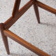 Midcentury Danish set of 4 dining chairs in teak by Kai Kristiansen 1960s