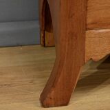 Blond Mahogany Bookcase, Art Nouveau – Early 20th Century