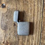 Pyrogène ancien, boîte à feu, porte allumettes en argent massif