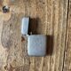 Antique pyrogen, fire box, solid silver match holder