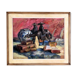 Painting "Remembering a trip to the Far East"