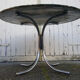 Roundtable Arabescato Roche Bobois vintage 70s