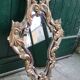 MIRROR IN LOUIS XV STYLE WITH GILDING AND SILVERING