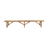 Oak farm bench