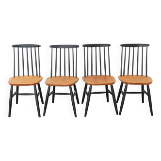 Set de 4 chaises vintage - Restaurées