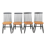 Set de 4 chaises vintage - Restaurées