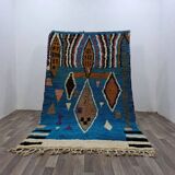 Traditional Moroccan rug, pure wool, 3x2 m.