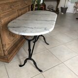 Marble bistro table
