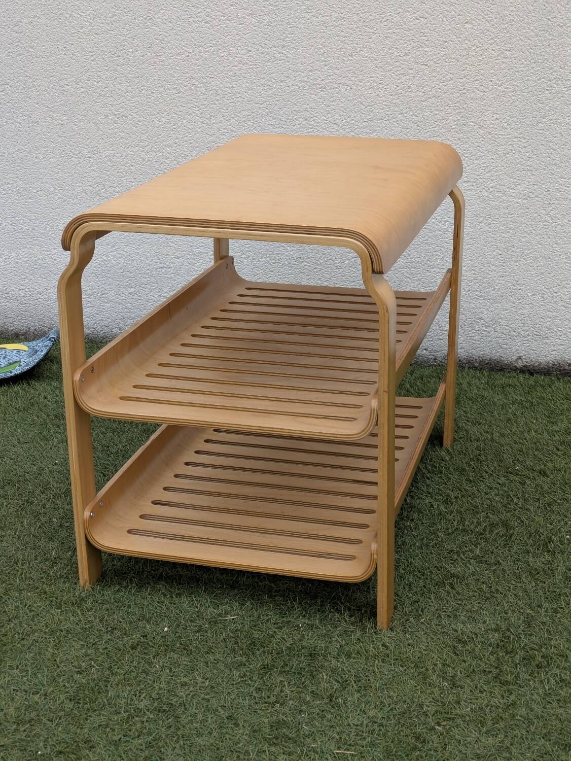 Table Kantra IKEA vintage 1999 – Richard Clark – contreplaqué cintré