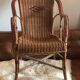 Fauteuil en rotin adulte