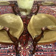 Paire de fauteuils Napoléon III XIXème en acajou
