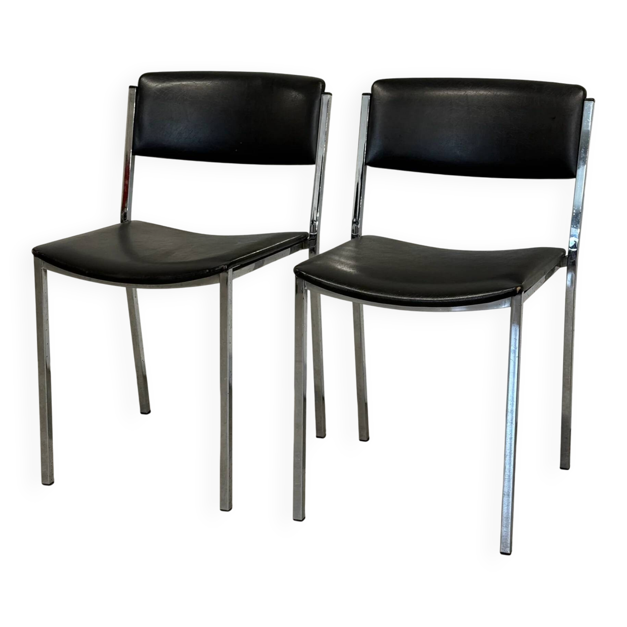 Paire de chaises Mauser, signées