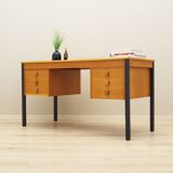 Ash desk, Danish design, 1970s, manufacturer: Domino Møbler