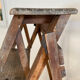 Wooden painter's step ladder