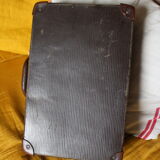 Brown vintage suitcase