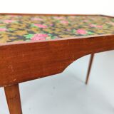 Folding side table flower top patented SGDG