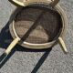 1920s cane armchair