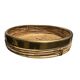 Rattan & Brass Tray | Pocket Tray | | Italy 1970s