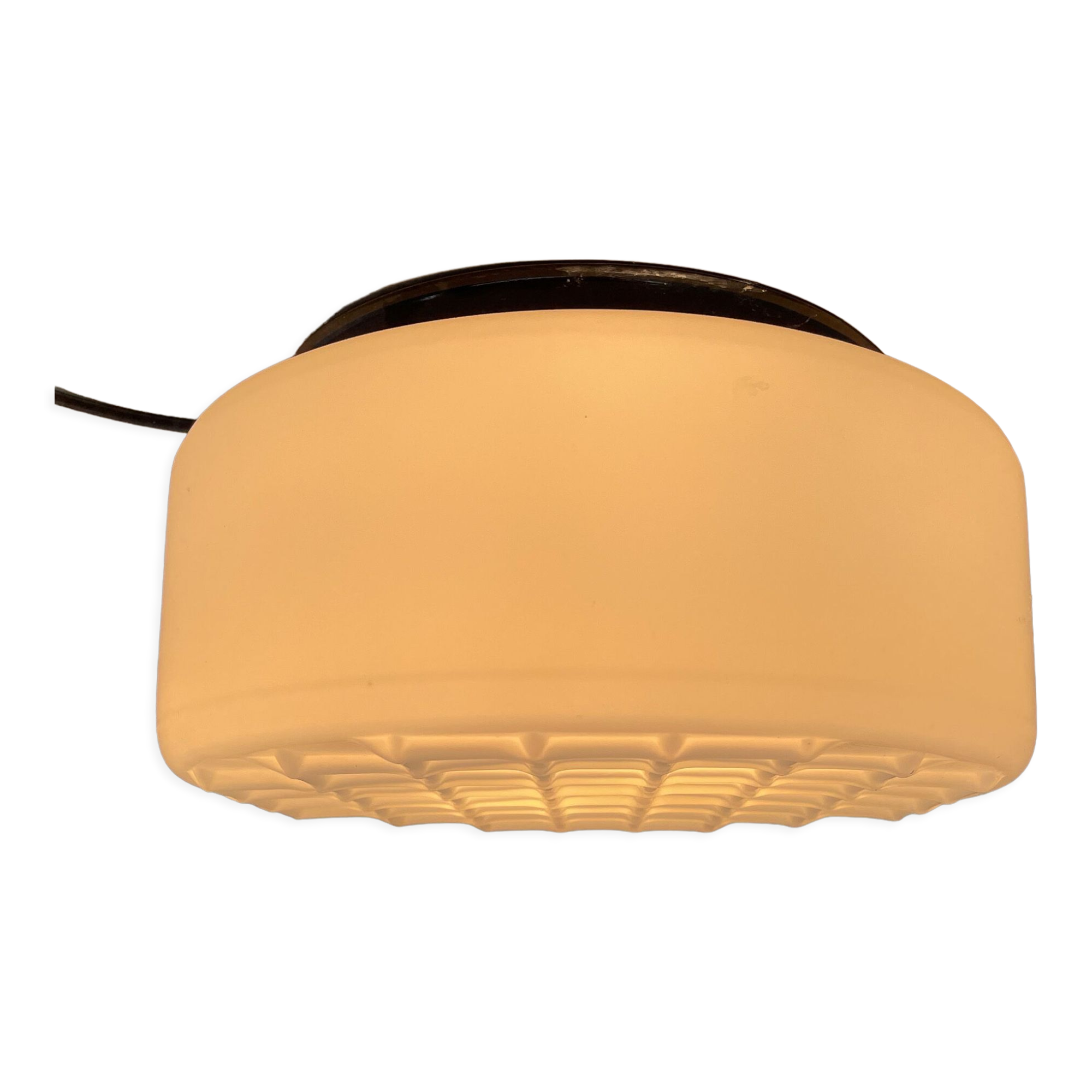 Mid-century flush mount