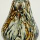 Glazed ceramic vase Primavera art deco