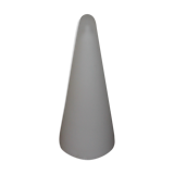 Lampe cône "Teepee" des années 80 en pâte de verre