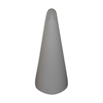 Lampe cône "Teepee" des années 80 en pâte de verre