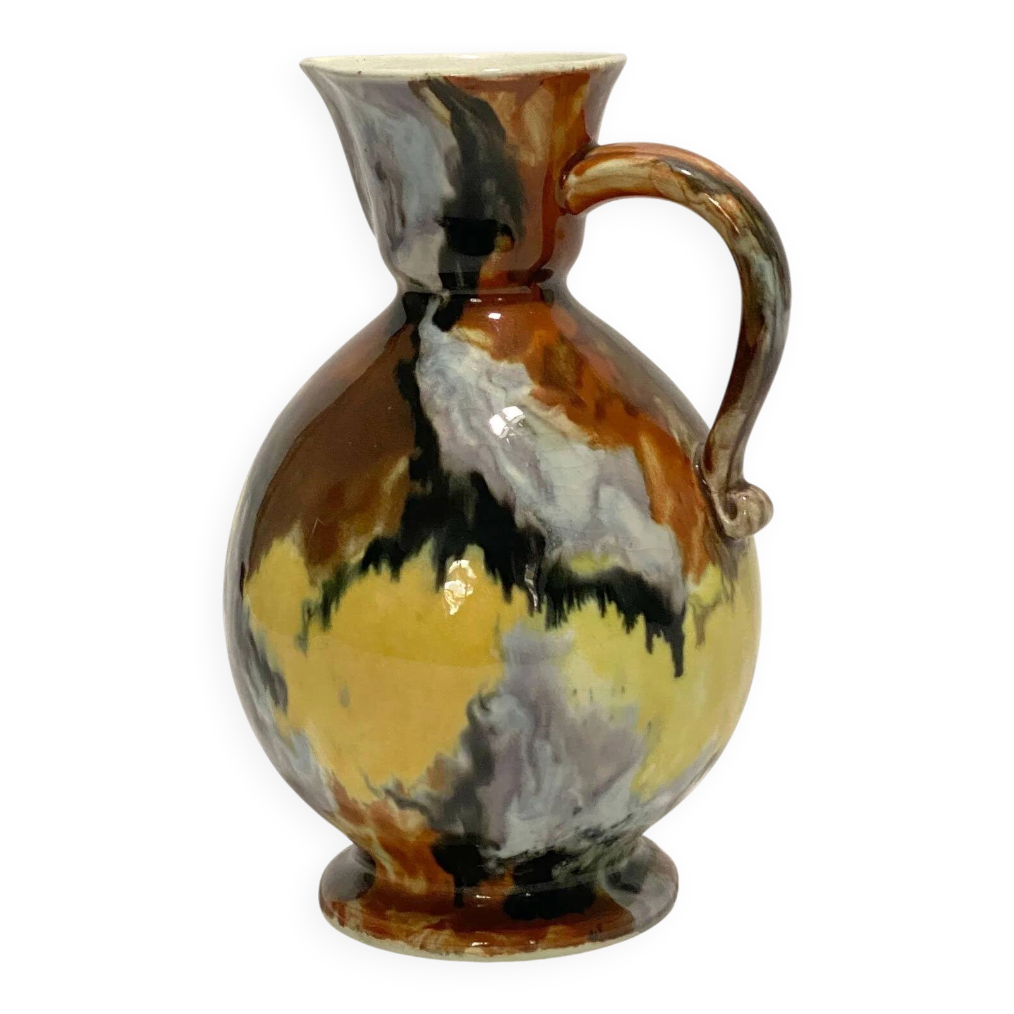 Ceramic jug from Longwy