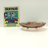 Sepia Cloud Glass Bowl or Centerpiece mod. Rotterdam by Walther & Sohne