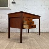 Scandinavian teak desk, 60s