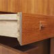 Scandinavian style vintage secretary in teak