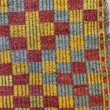 Large Vintage Turkish Kilim Rug 300x170 cm Wool Jajim Kelim