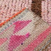 3x12 Pink Persian Vintage Runner Rug, 92x355Cm SK 18193