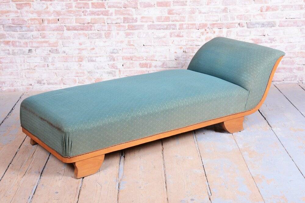 Art Deco Sofa in Beech, 1920s