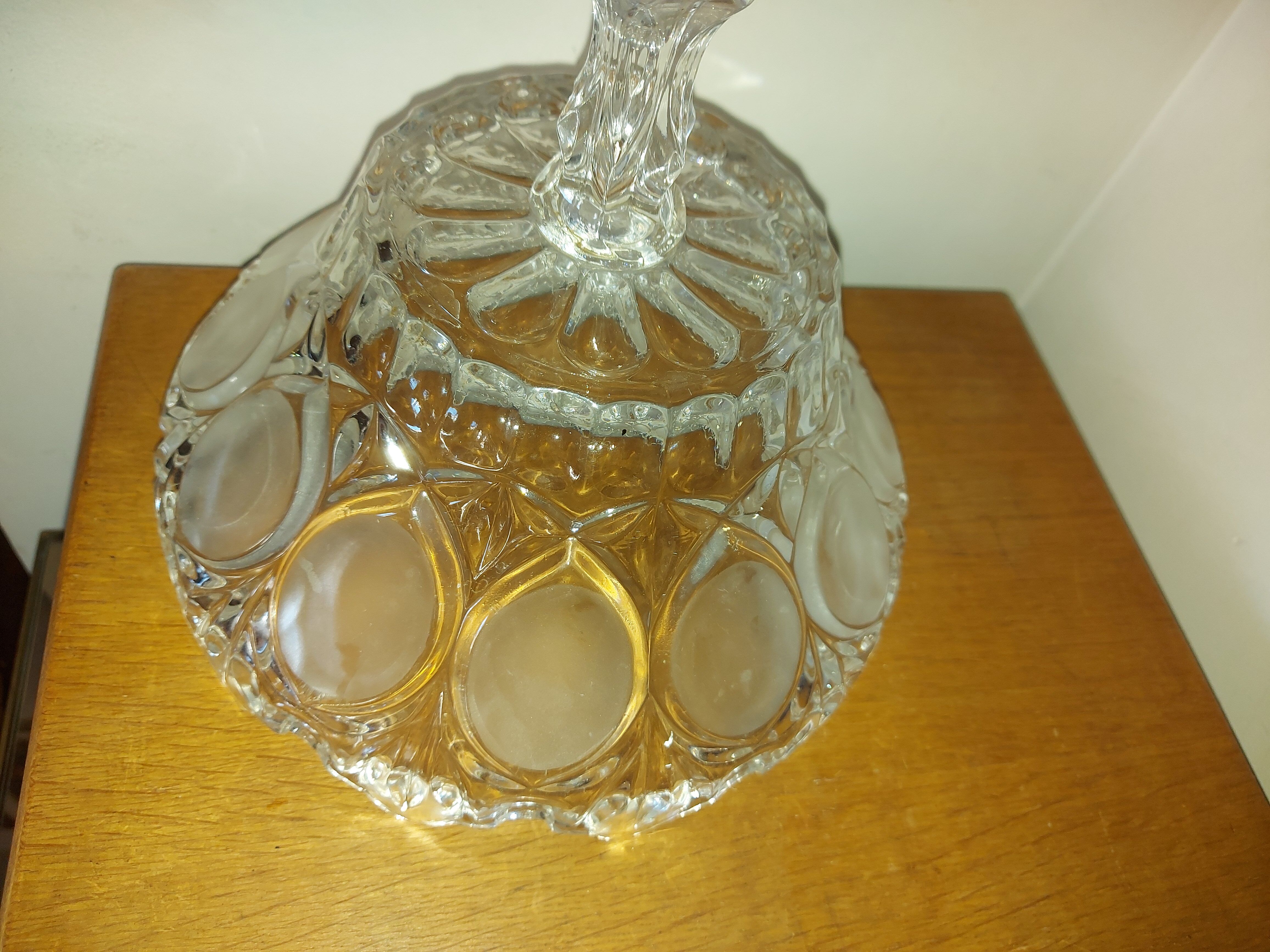 Fruit cup, crystal compotier