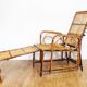 Fauteuil relax en rotin, Bauhaus 1930