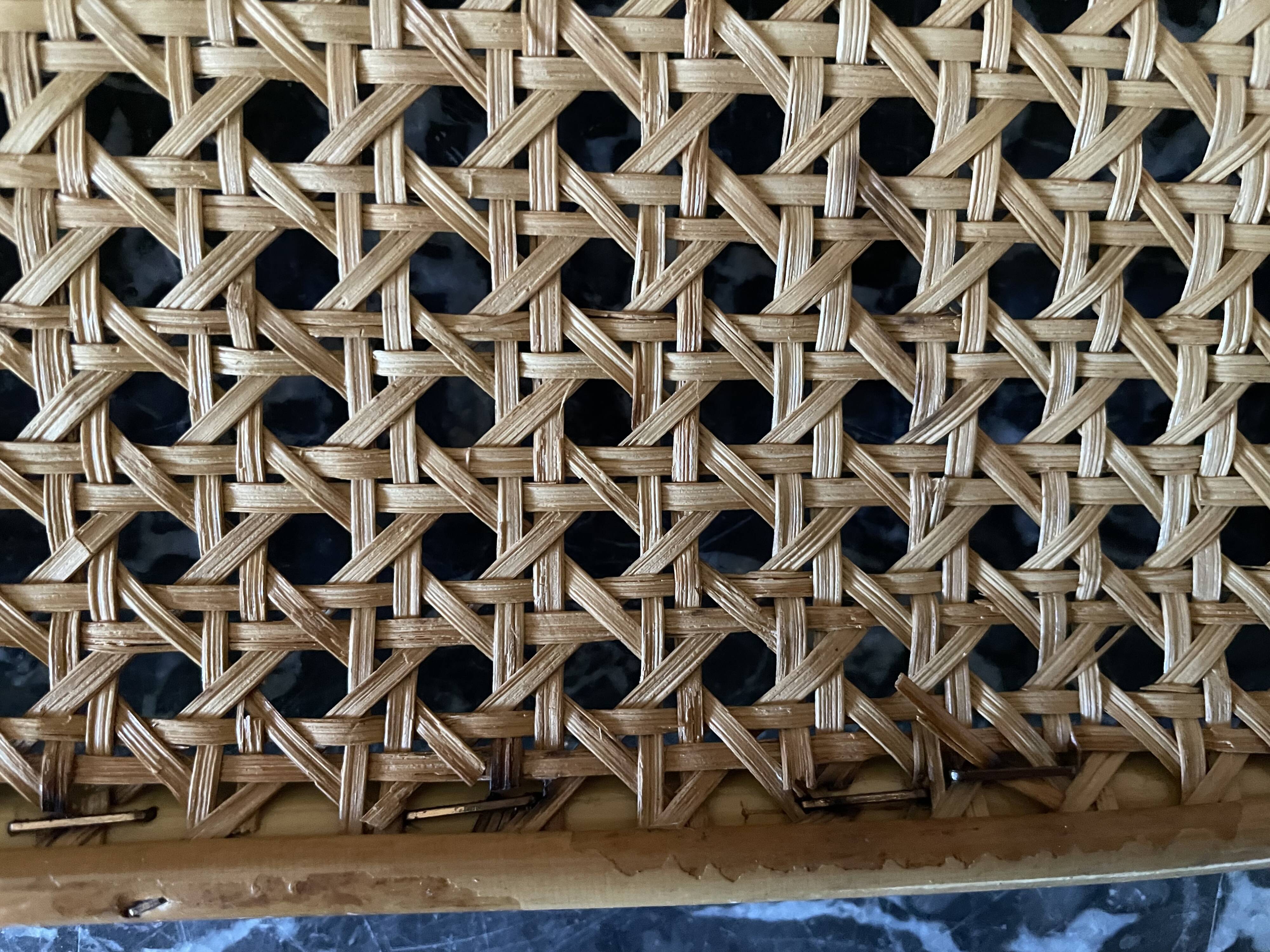 Canning and rattan suspension